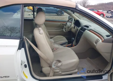 2002 Toyota Camry Solara Sle V6 z USA, uszkodzony, nr VIN 2T1FF28P22C546586
